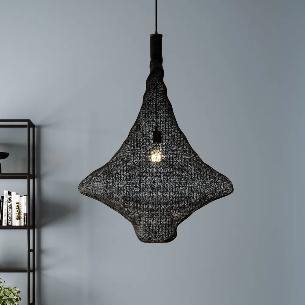 hanglamp_cocoon_black_cm_0.webp KARE Design Hanglamp Cocoon Black Ø89cm