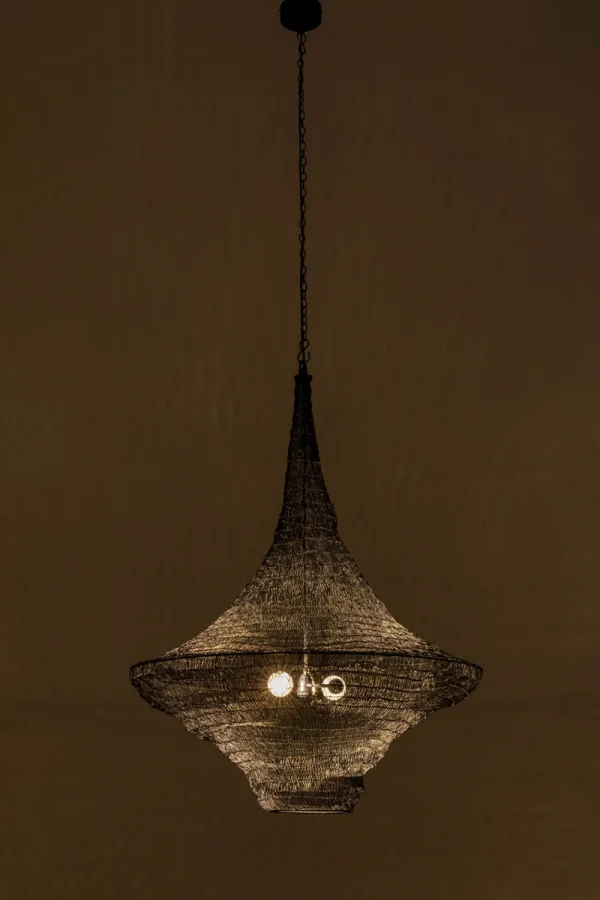 KARE Design Hanglamp Cocoon Black Ø89cm
