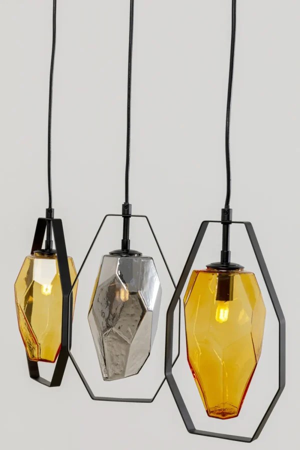 KARE Design Hanglamp Diamond Fever Dining Black 67cm