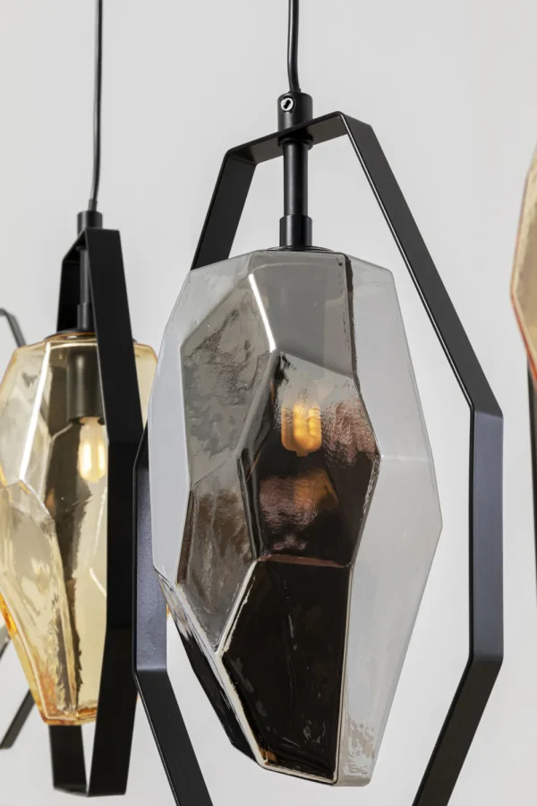 KARE Design Hanglamp Diamond Fever Dining Black 110cm