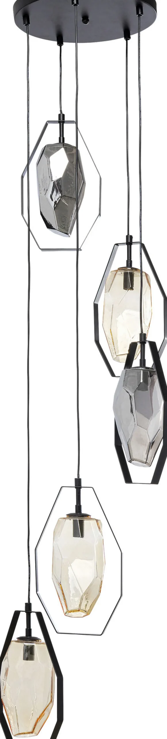 hanglamp_diamond_fever_spiral_black_cm_0.webp KARE Design Hanglamp Diamond Fever Spiral Black 42cm