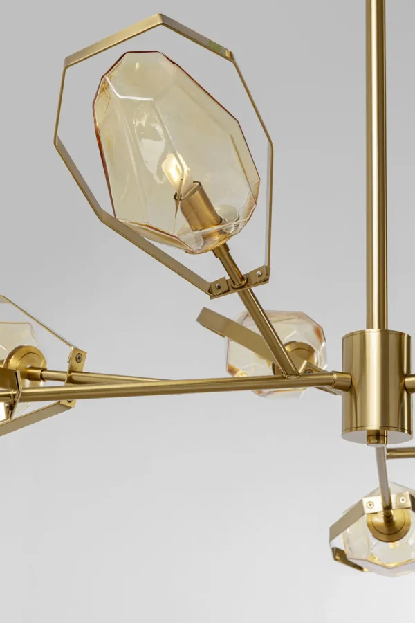 KARE Design Hanglamp Diamond Fever Ufo Brass 106cm