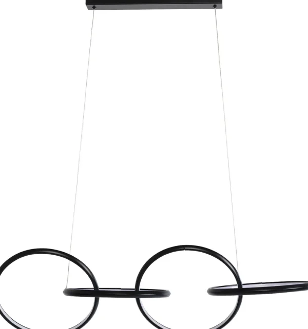 KARE Design Hanglamp Galaxy LED Black 155cm