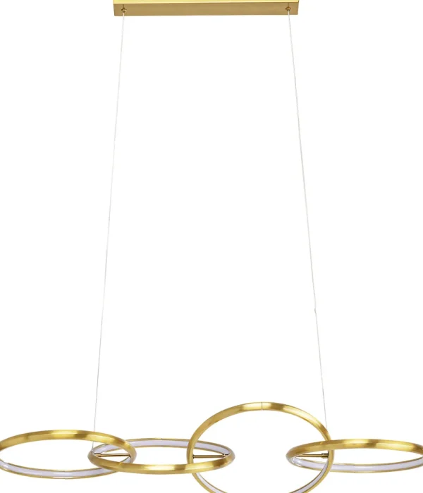 KARE Design Hanglamp Galaxy LED Gold 155cm
