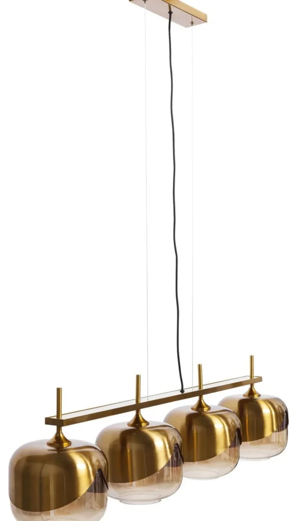 KARE Design Hanglamp Golden Goblet Quattro Ø25cm