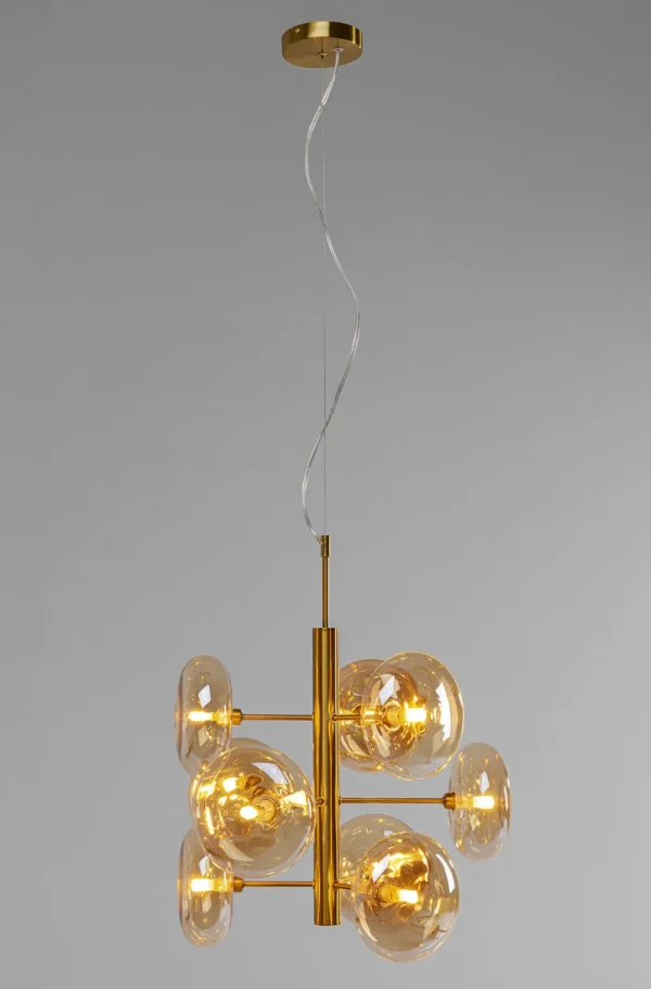 KARE Design Hanglamp Headlight Brass