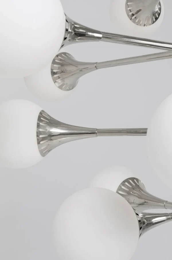 KARE Design Hanglamp Lichtbron Fiction 20 Silver Ø102cm