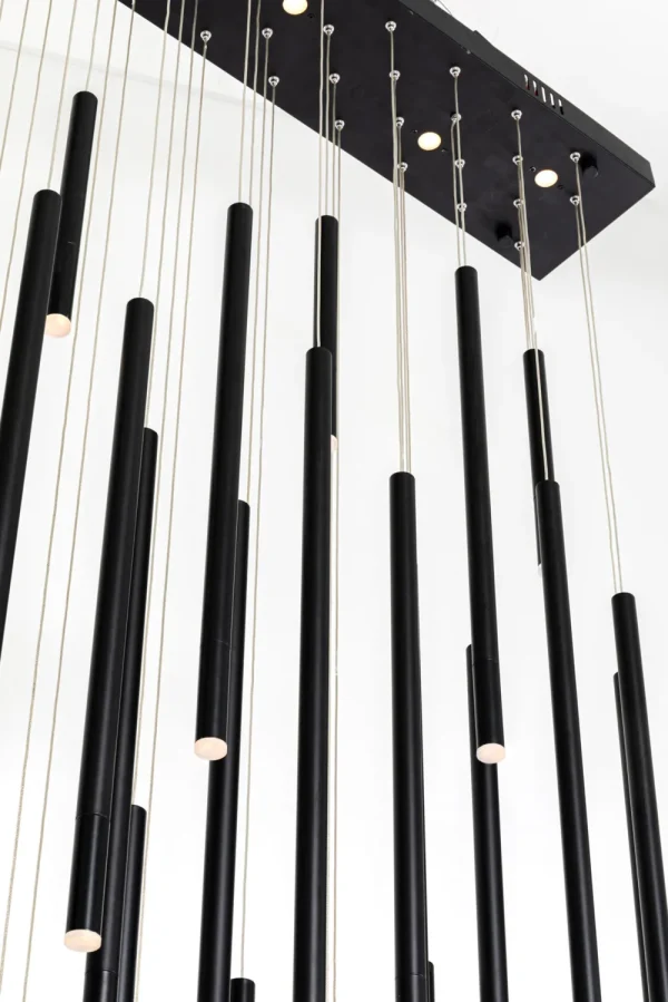 KARE Design Hanglamp Living Vegas Deluxe Black Matt LED