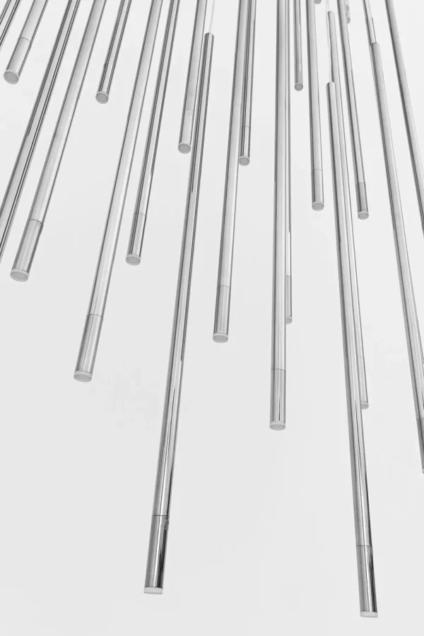 KARE Design Hanglamp Living Vegas Deluxe Chroom LED