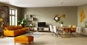 KARE Design Hanglamp Mariposa Messing