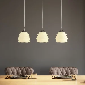 KARE Design Hanglamp Ruffle Dining White