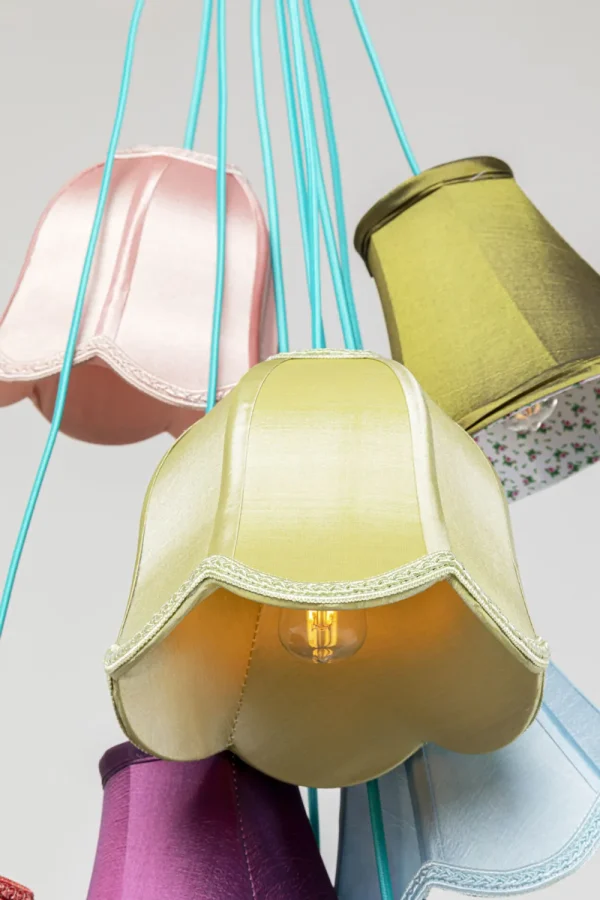 KARE Design Hanglamp Saloon Flowers 9 Stuks