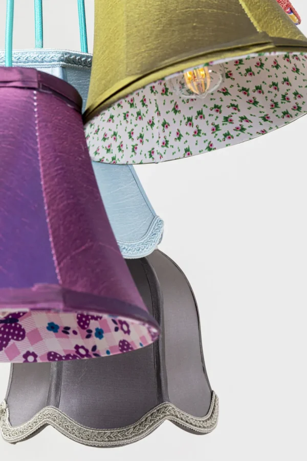 KARE Design Hanglamp Saloon Flowers 5 Stuks