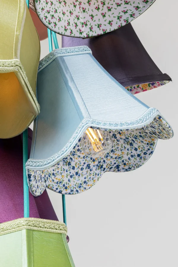 KARE Design Hanglamp Saloon Flowers 9 Stuks