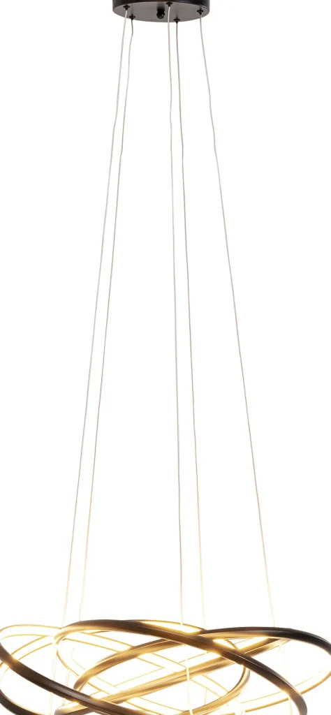 KARE Design Hanglamp Saturn Black 72cm