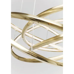KARE Design Hanglamp Saturn LED Goud Groot