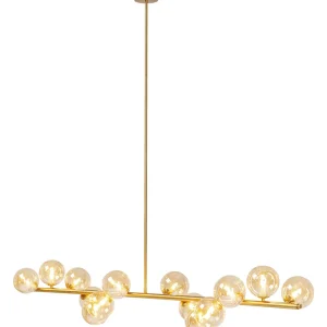 KARE Design Hanglamp Scala Balls Brass 150cm