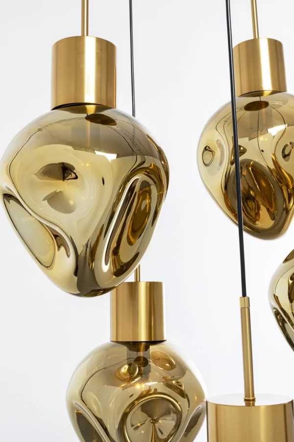 KARE Design Hanglamp Supernova Amber Cinque 50cm