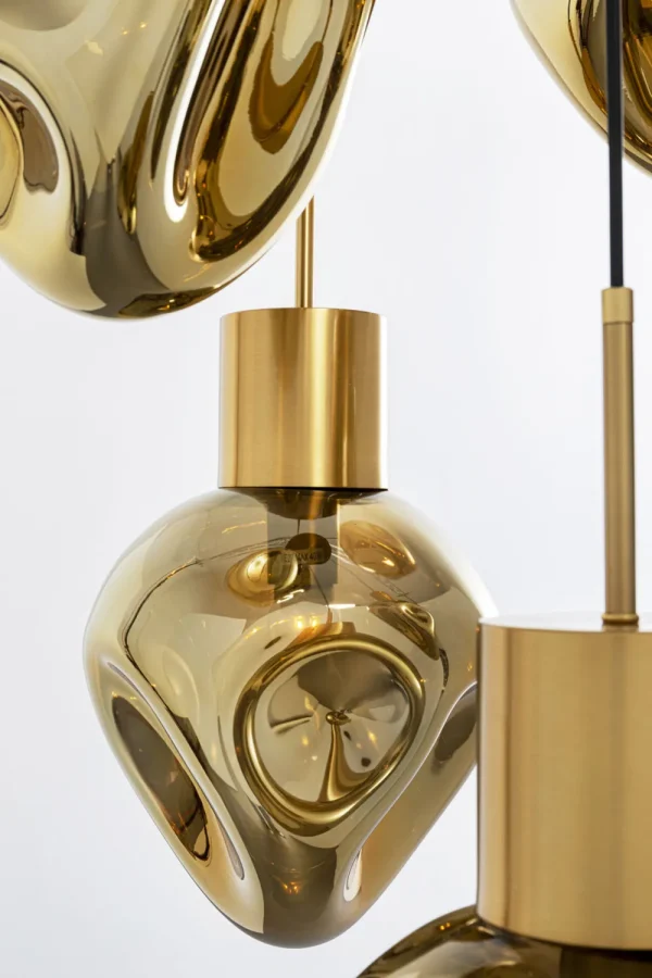 KARE Design Hanglamp Supernova Amber Cinque 50cm