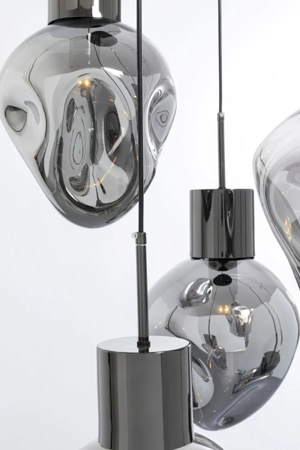 KARE Design Hanglamp Supernova Smoky Cinque Ø50CM