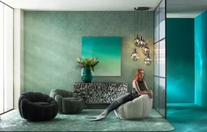 KARE Design Hanglamp Supernova Smoky Cinque Ø50CM