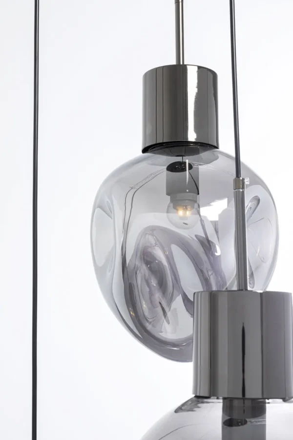 KARE Design Hanglamp Supernova Smoky Tre Ø45CM