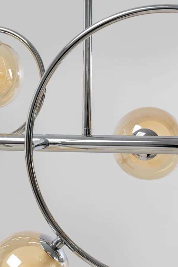 KARE Design Hanglamp Universe Chrome 110cm