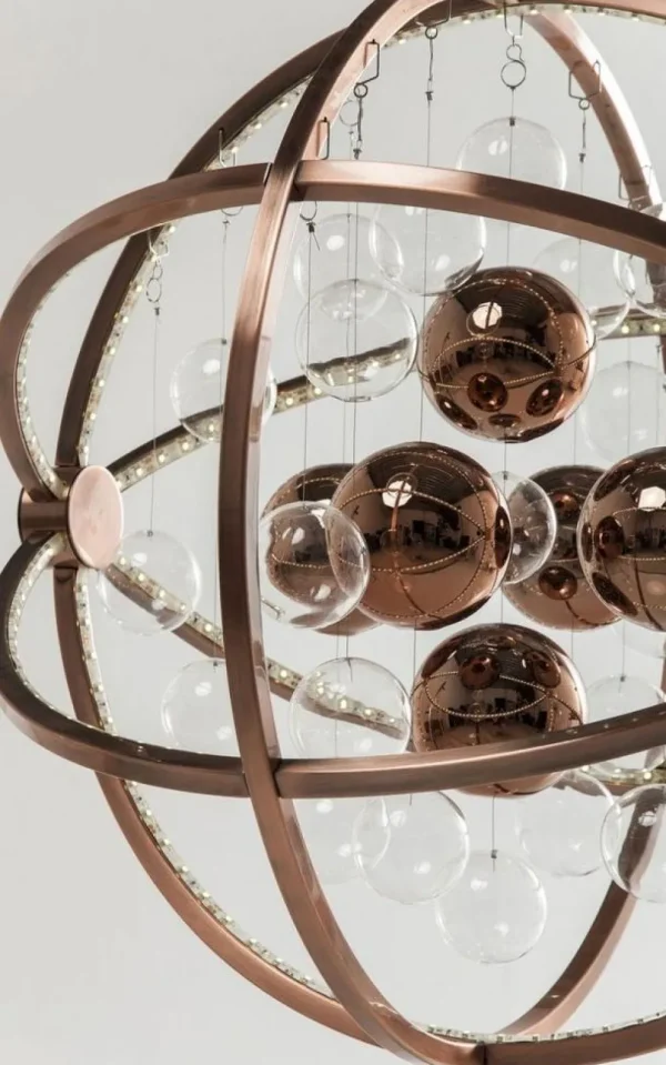 KARE Design Hanglamp Universum Koper LED