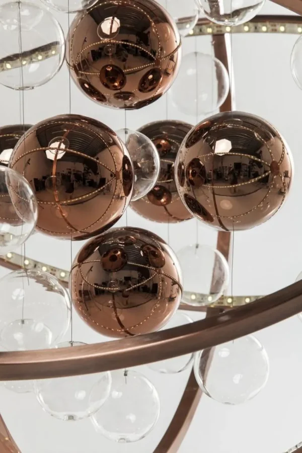 KARE Design Hanglamp Universum Koper LED