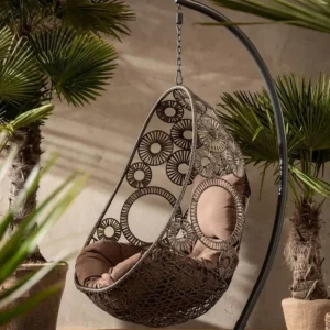 KARE Design Hangstoel Ibiza Bruin