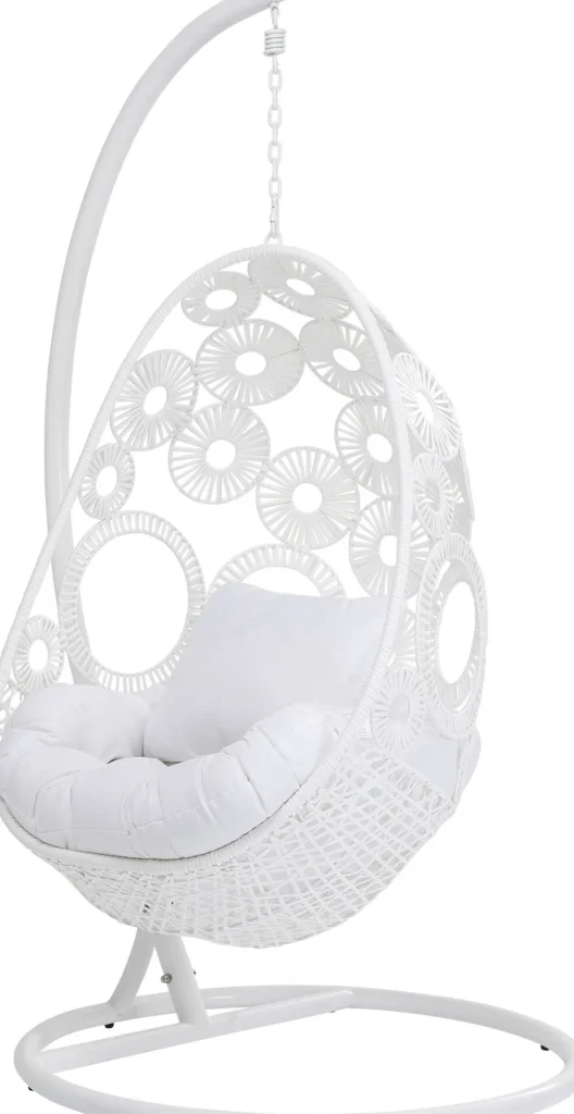 KARE Design Hangstoel Ibiza Wit