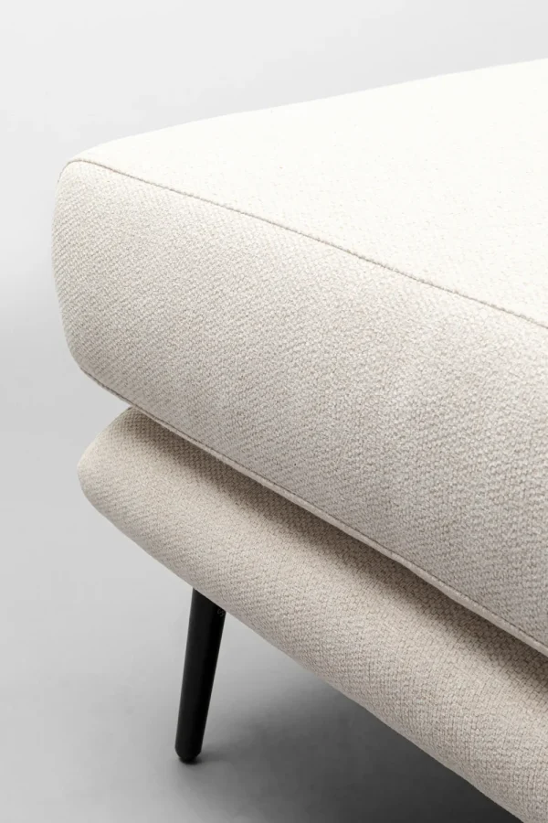 KARE Design Hocker Amalfi Cream 80x68cm