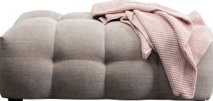 KARE Design Hocker Salamanca Grey 125x80cm