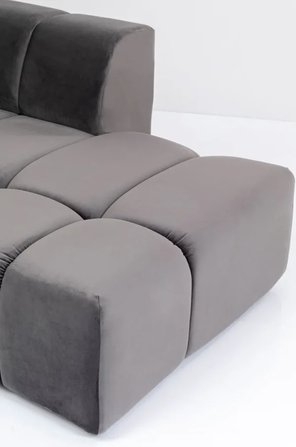 KARE Design Hoekbank Belami Grijs Rechts