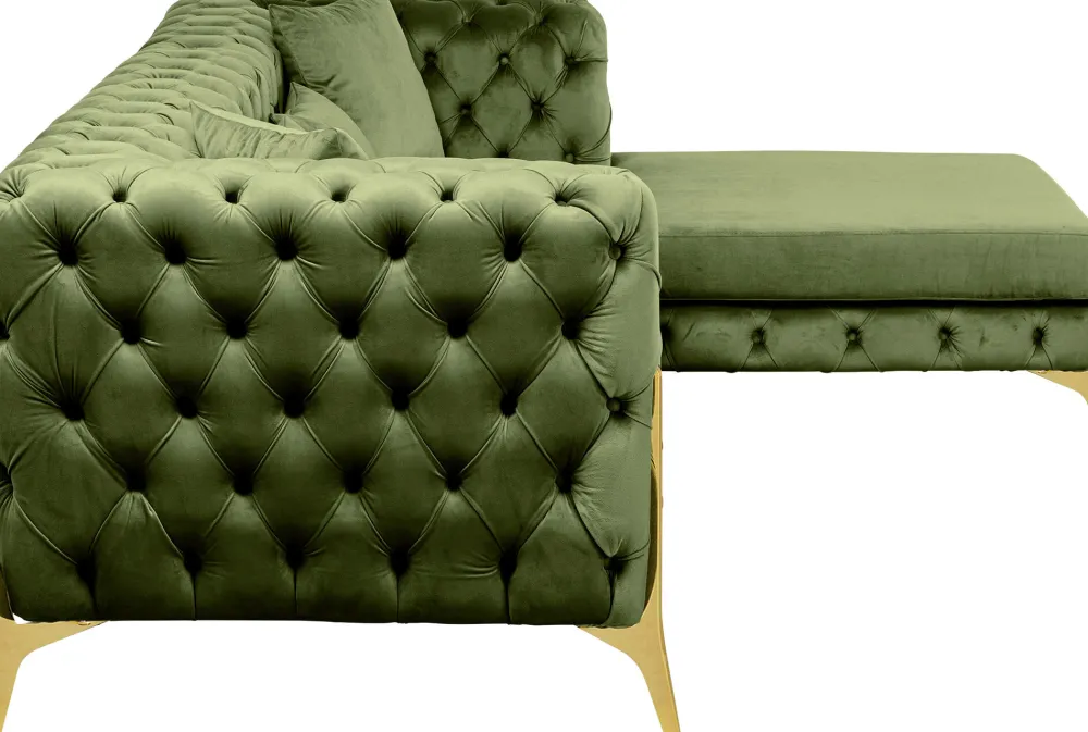 hoekbank_bellissima_velvet_green_right_1.webp KARE Design Hoekbank Bellissima Velvet Green Right