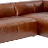 KARE Design Hoekbank Cubetto Leather Brown