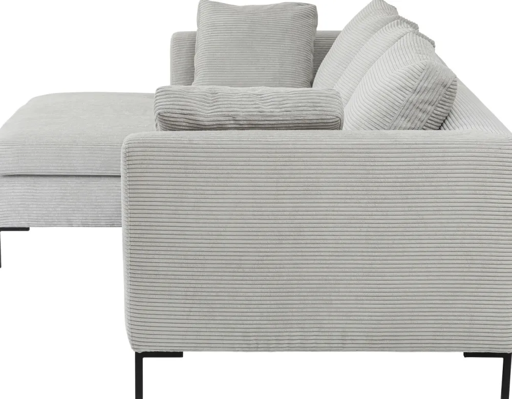 hoekbank_gianni_cord_grijs_links_2.webp KARE Design Hoekbank Gianni Cord Grijs Links