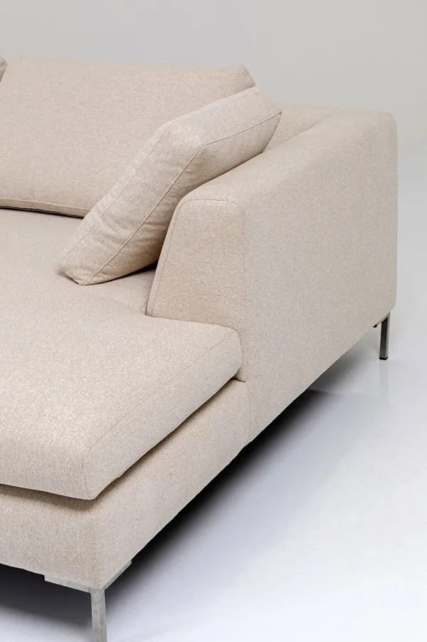 KARE Design Hoekbank Gianni Crème Rechts