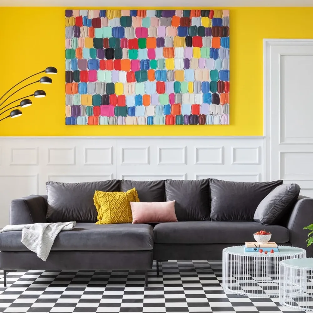 hoekbank_gianni_fluweel_grijs_links_zwart_0.webp KARE Design Hoekbank Gianni Fluweel Grijs Links Zwart