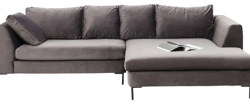 hoekbank_gianni_fluweel_grijs_rechts_zwart_2.webp KARE Design Hoekbank Gianni Fluweel Grijs Rechts Zwart