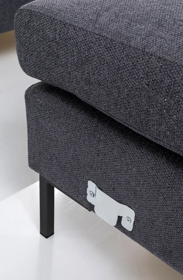 KARE Design Hoekbank Gianni Grijs Rechts