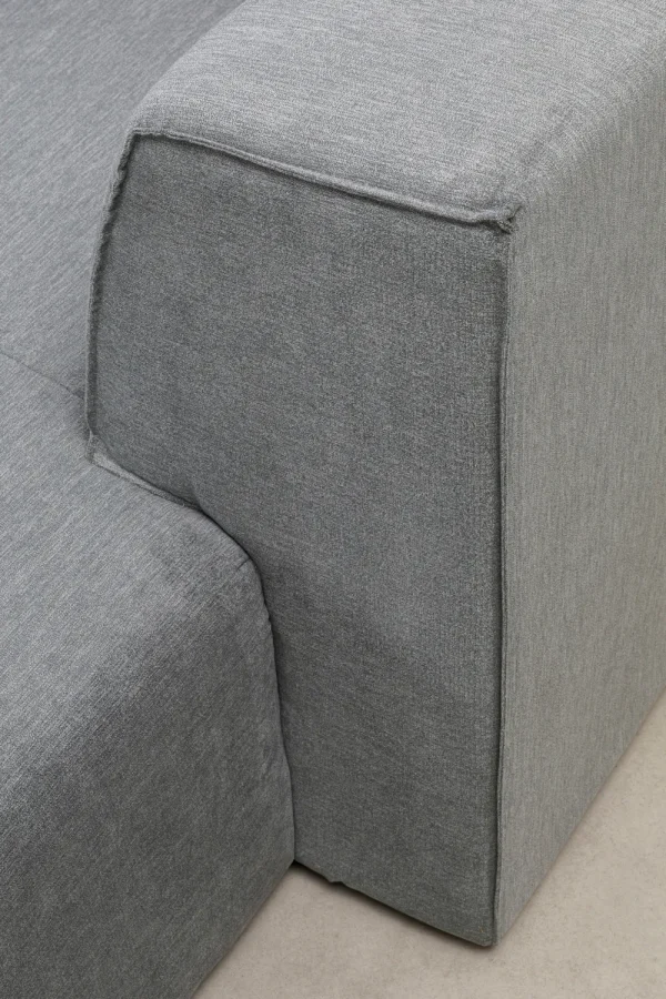 KARE Design Hoekbank Infinity Atlanta Grijs 357cm