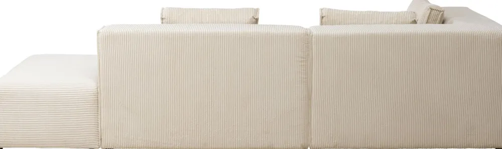 hoekbank_infinity_ottomane_cord_cream_left_3.webp KARE Design Hoekbank Infinity Ottomane Cord Cream Left