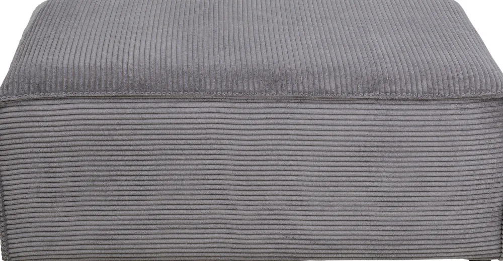 hoekbank_infinity_ottomane_cord_grey_left_4.webp KARE Design Hoekbank Infinity Ottomane Cord Grey Left