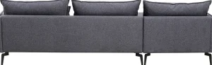 KARE Design Hoekbank Monza Left Grey 296cm