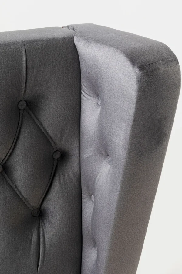 KARE Design Hoofdbord Benito Moon Grey 160cm