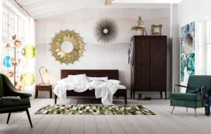 KARE Design Houten Bed Brooklyn Walnut 160x200cm