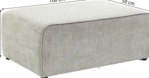 KARE Design Infinity Kruk Elements Grijs 50cm