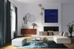 KARE Design Infinity Kruk Elements Grijs 50cm