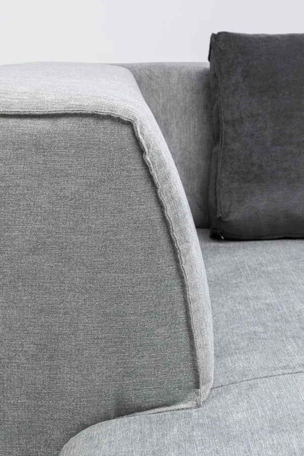 KARE Design Infinity Ottomane Elements Grijs Links